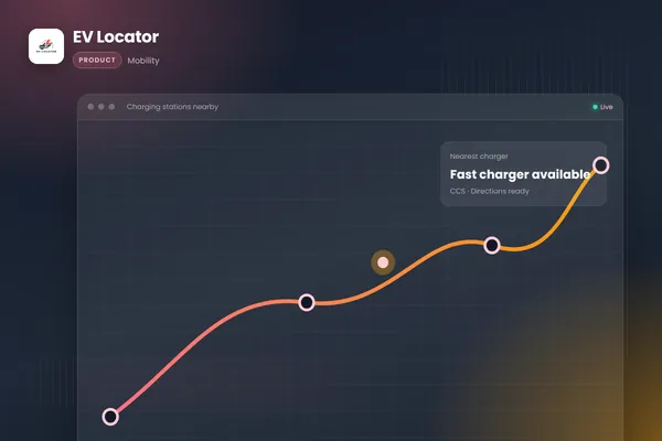 EV Locator: Electric vehicle charging station locator